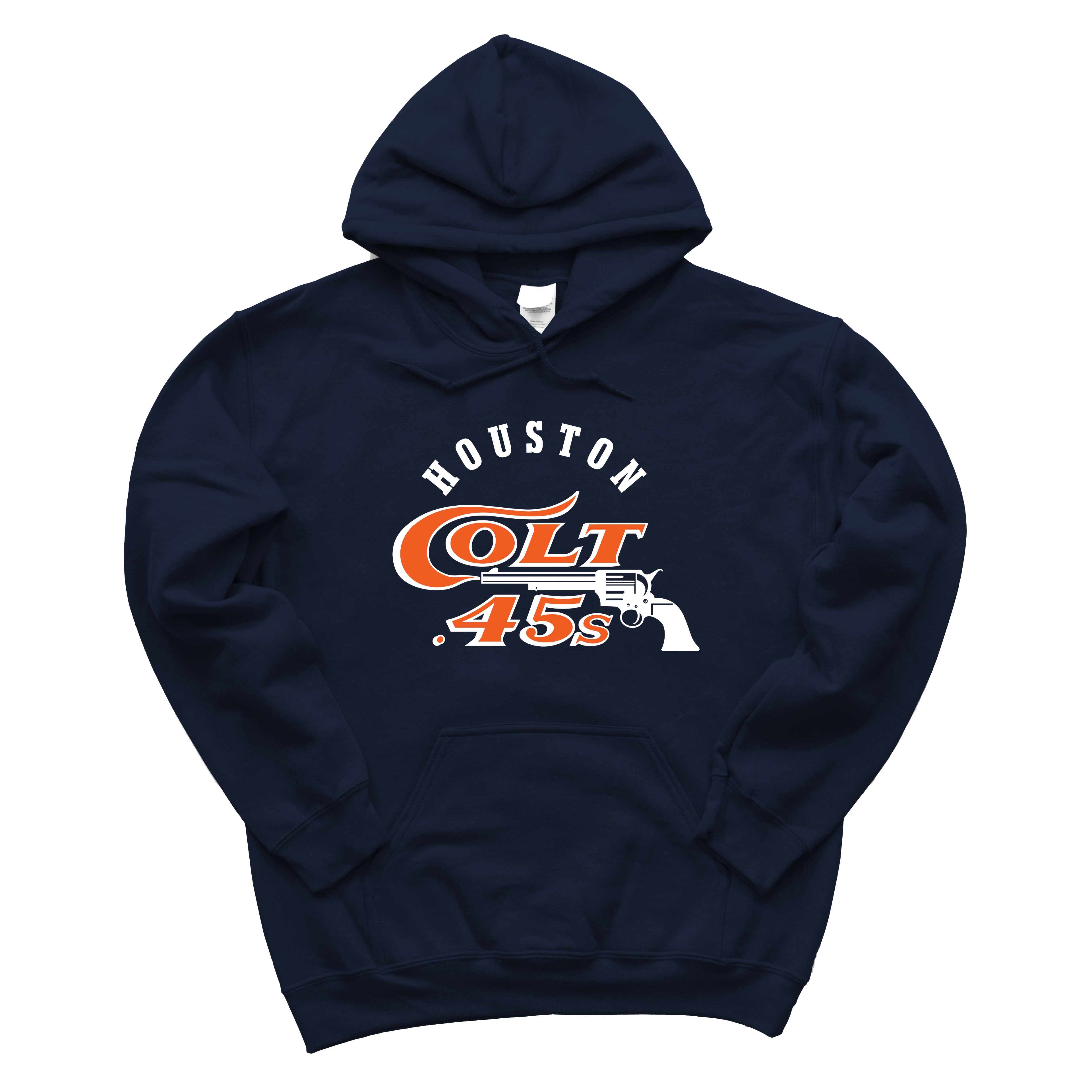 Houston Colt Retro Baseball Grey softball' Unisex Hoodie