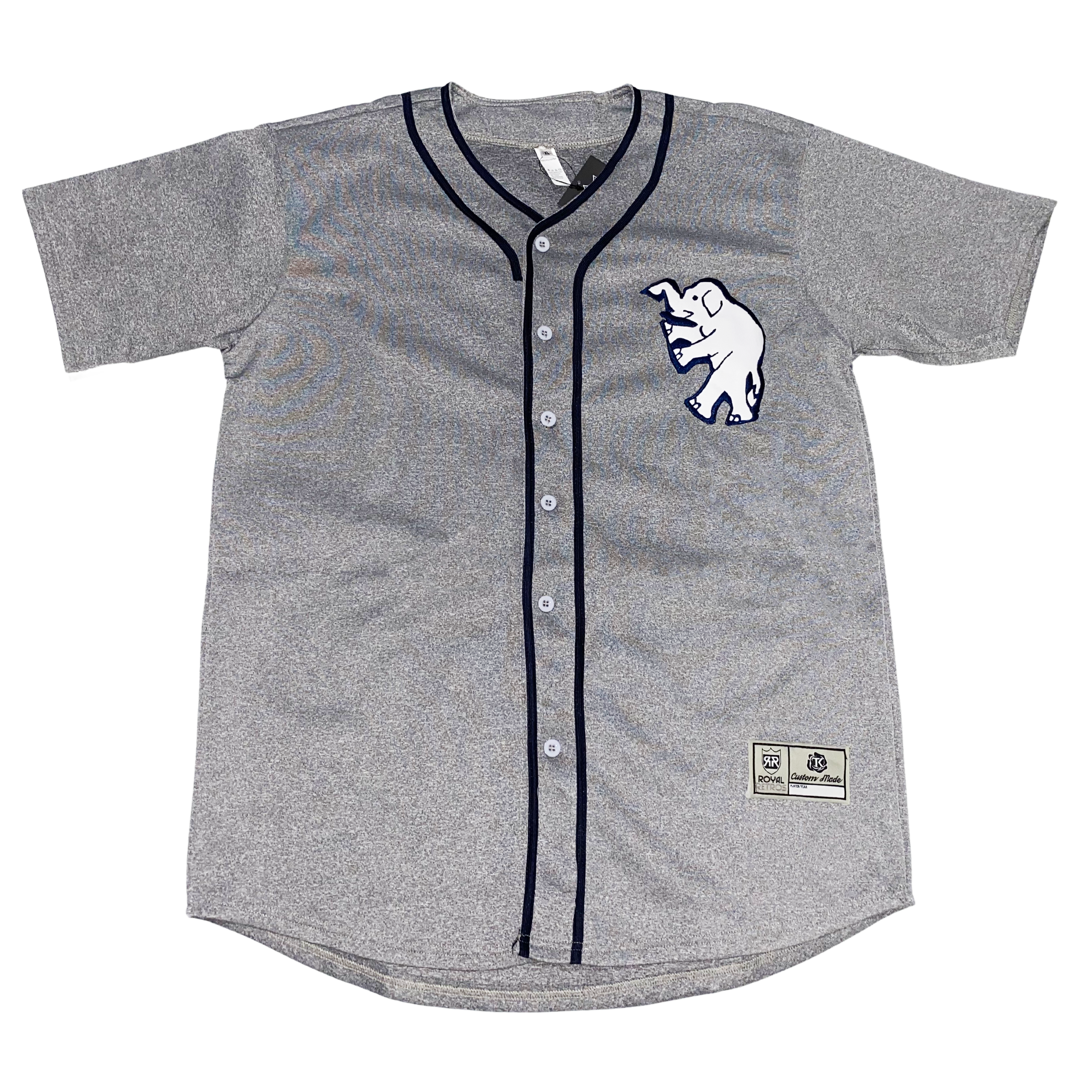 Denver White Elephants NLB Jersey – Royal Retros