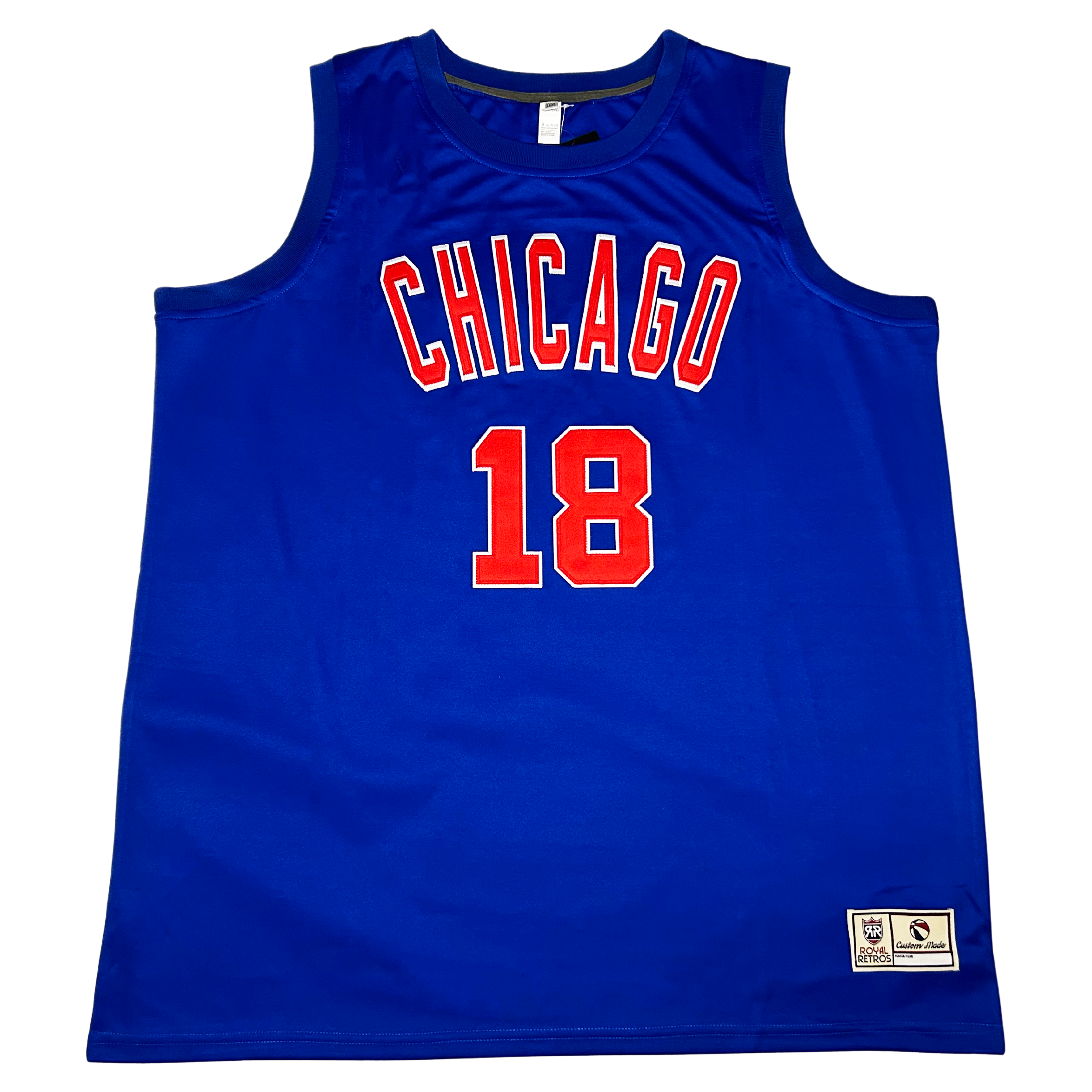 Chicago Stags Jersey - Red - Medium - Royal Retros