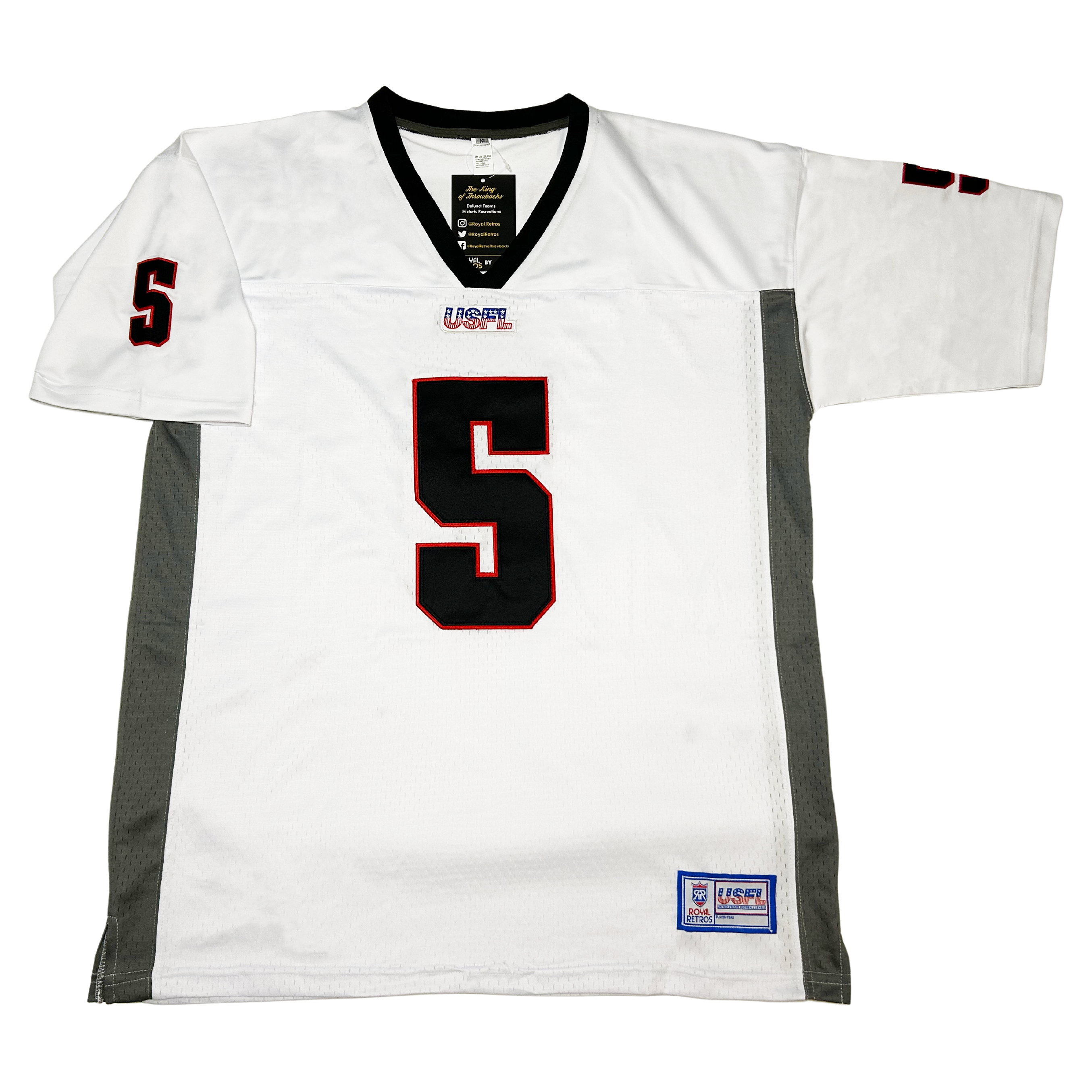 Houston Gamblers USFL Remix Jersey – Royal Retros