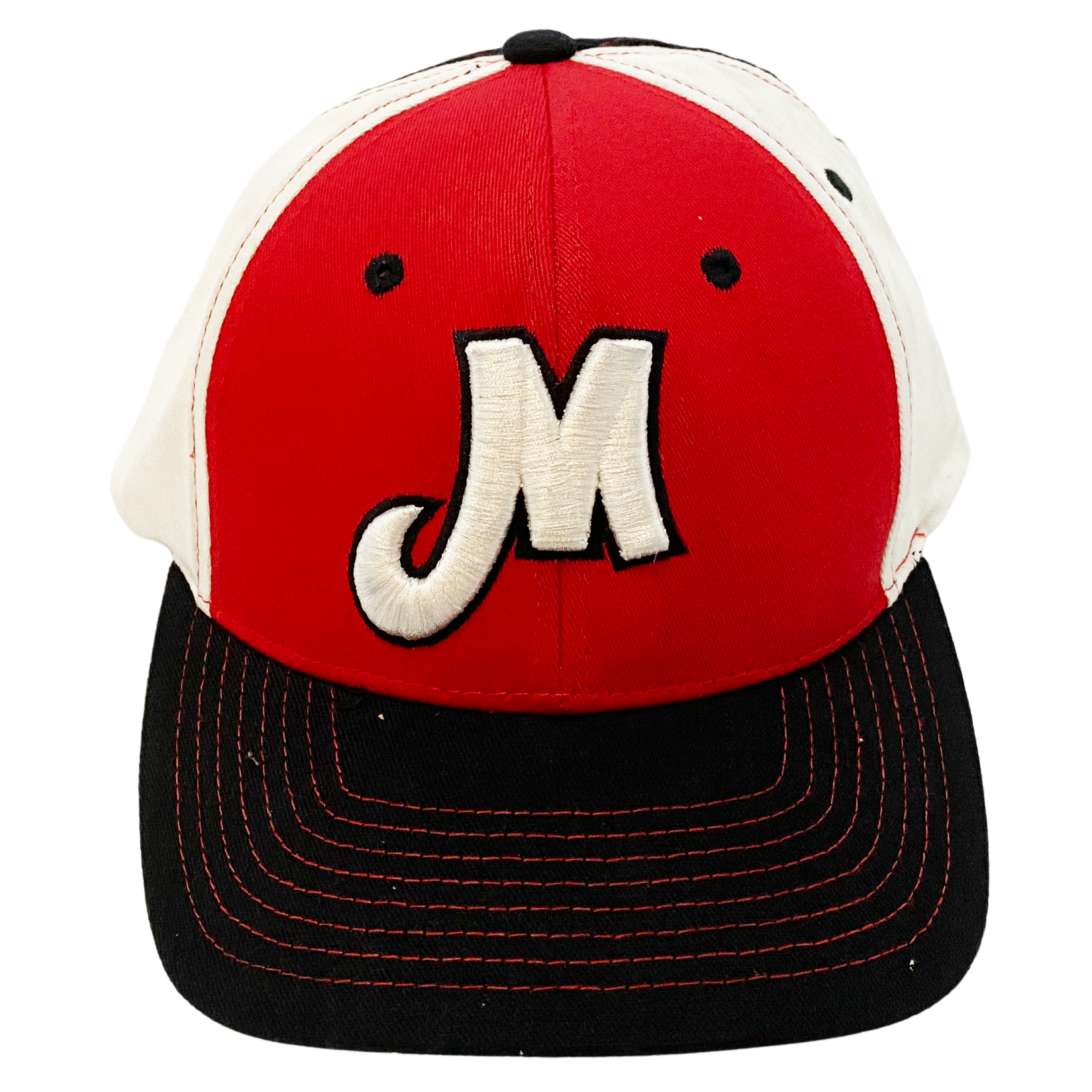Portland Mavericks Flex Hat - Red - Cotton - S/M - Royal Retros