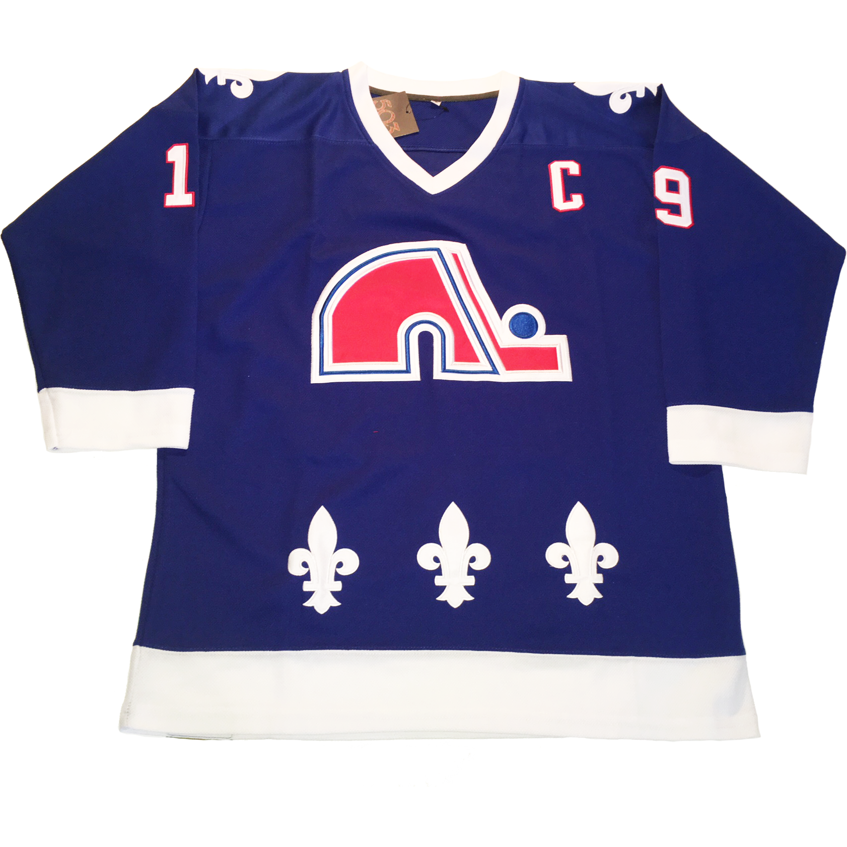 Another couple of custom jerseys for the Quebec Nordiques and the
