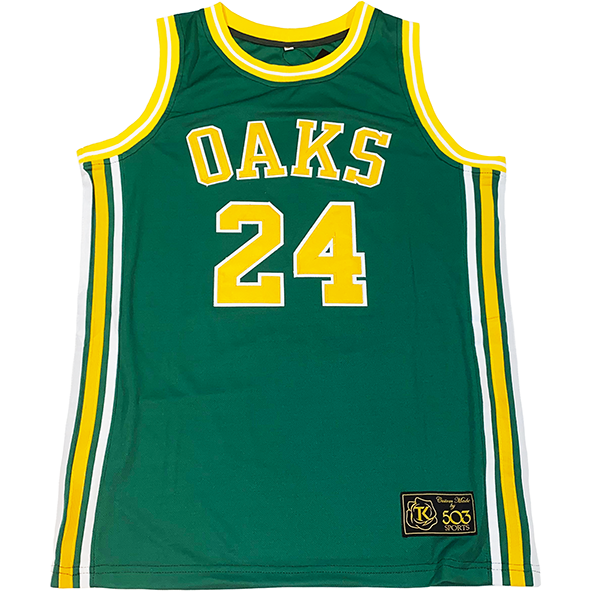 Oakland Oaks ABA Jersey - Yellow - 2XL - Royal Retros
