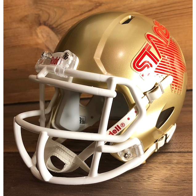 USFL mini football helmets