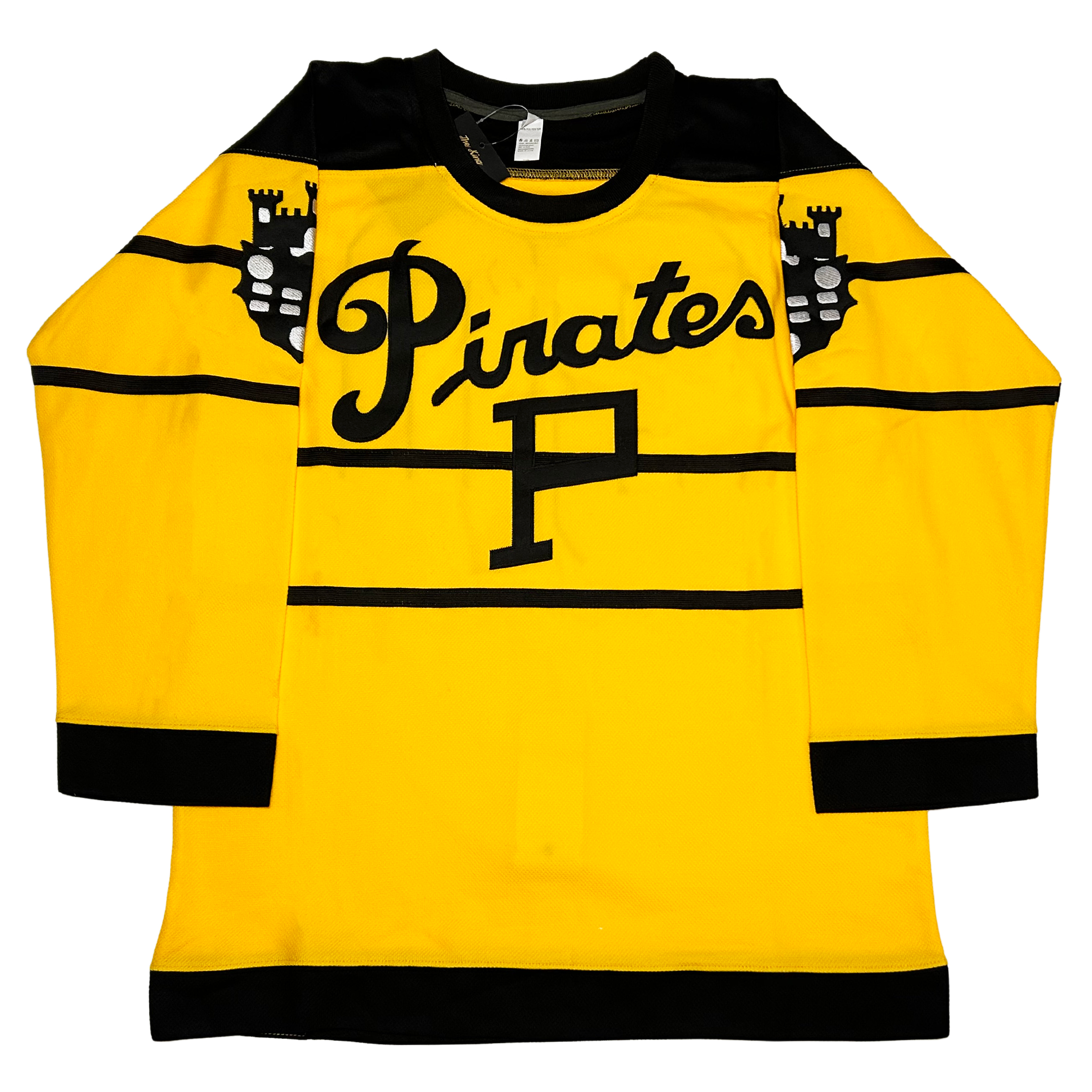 Pittsburgh Pirates Hockey Jersey - Yellow (1925) - 3XL - Royal Retros