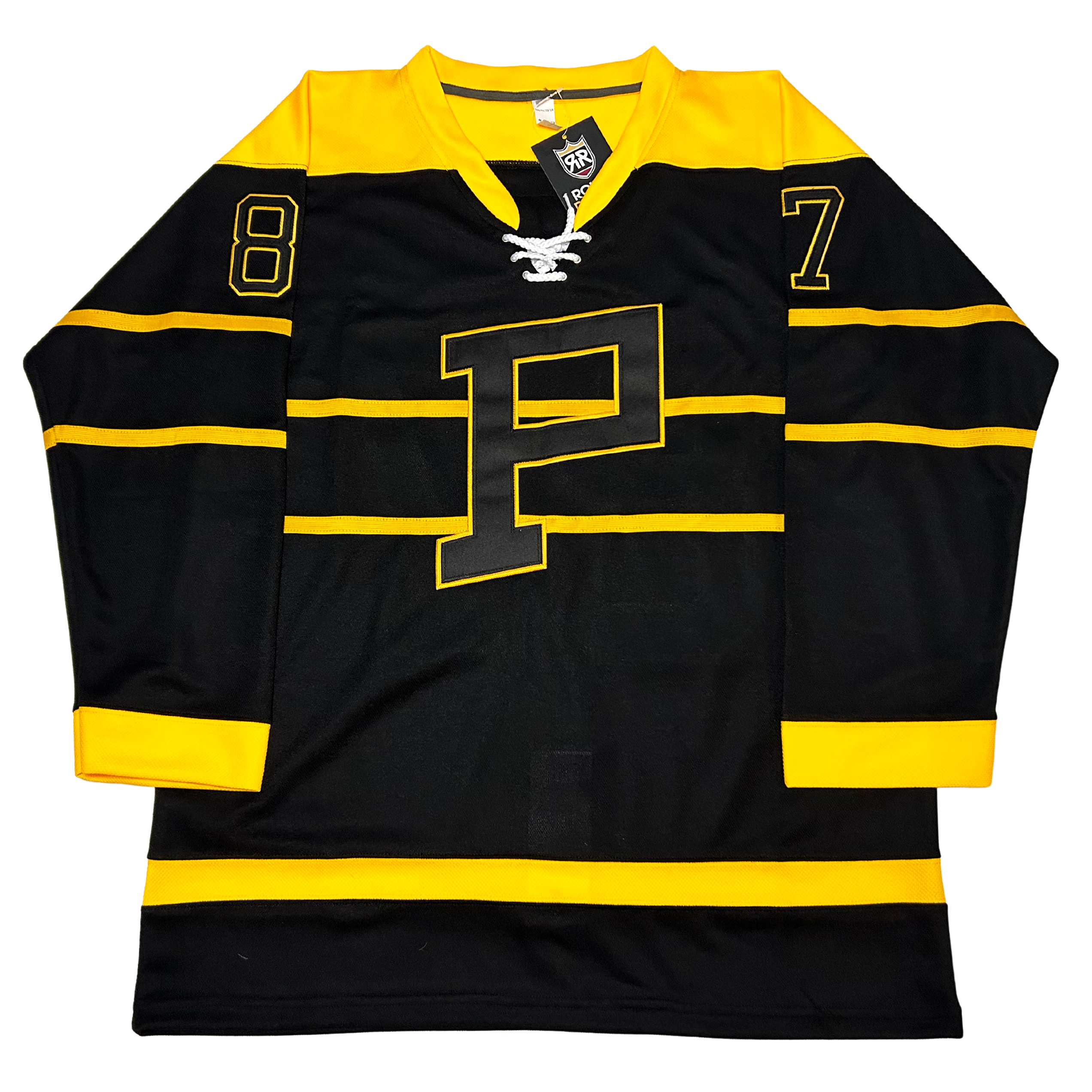 Pittsburgh Pirates Hockey Jersey - Yellow (1925) - XS - Royal Retros