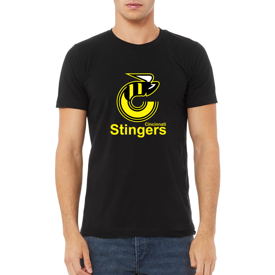Cincinnati Stingers Jersey - Black - XL - Royal Retros