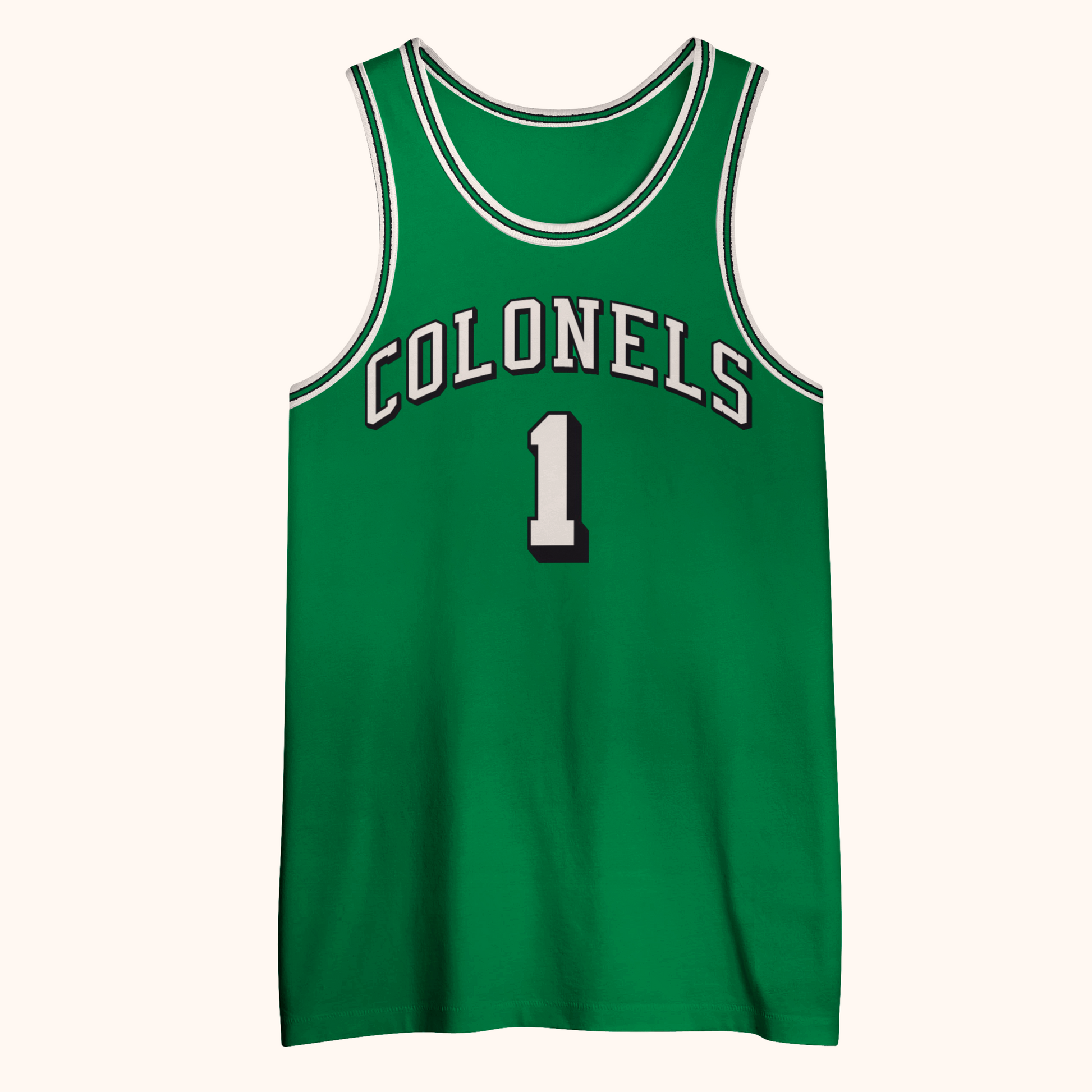 Boston Basketball Jersey - Green - Medium - Royal Retros