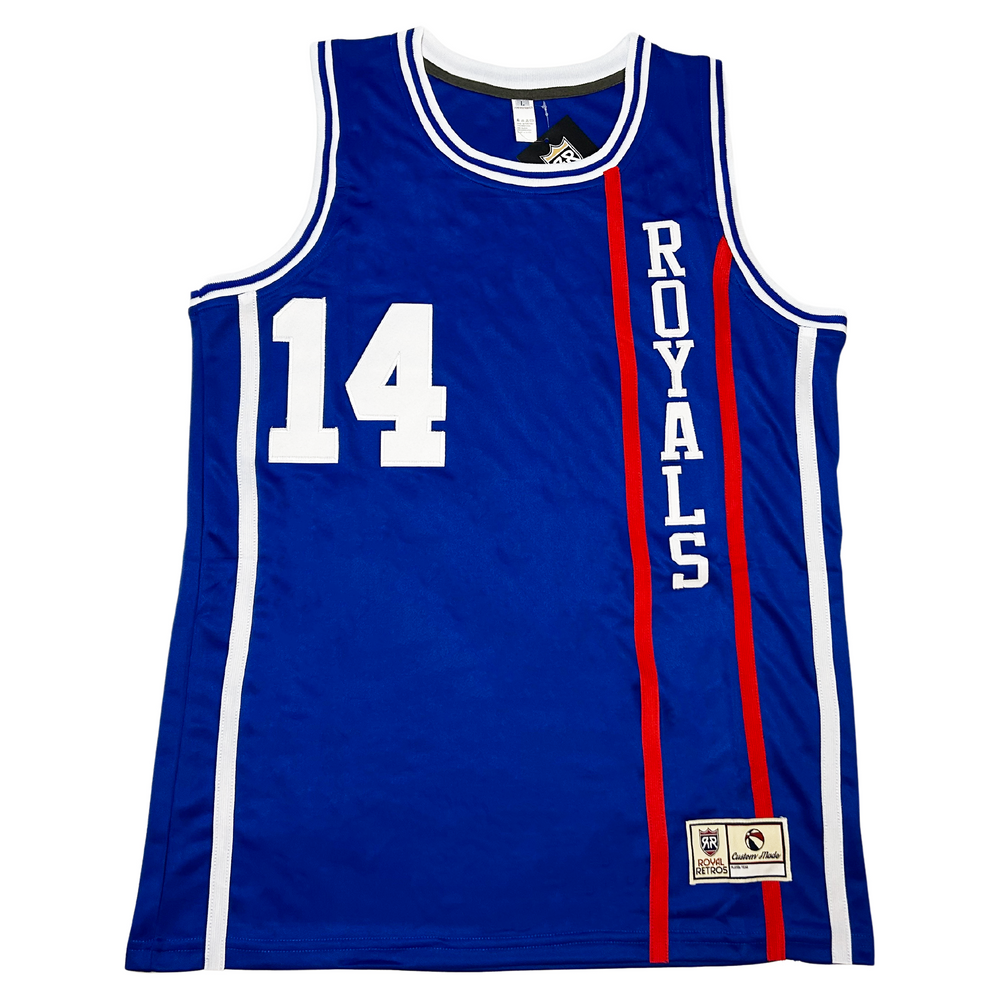 San Diego Basketball Jersey - Blue - XL - Royal Retros