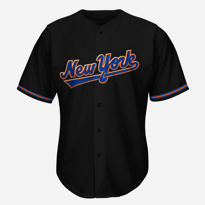 New York Script Baseball Jersey