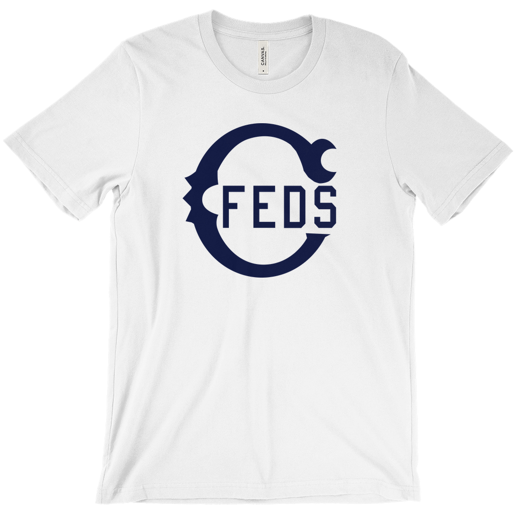 Chicago Feds T-Shirt white Royal Retros
