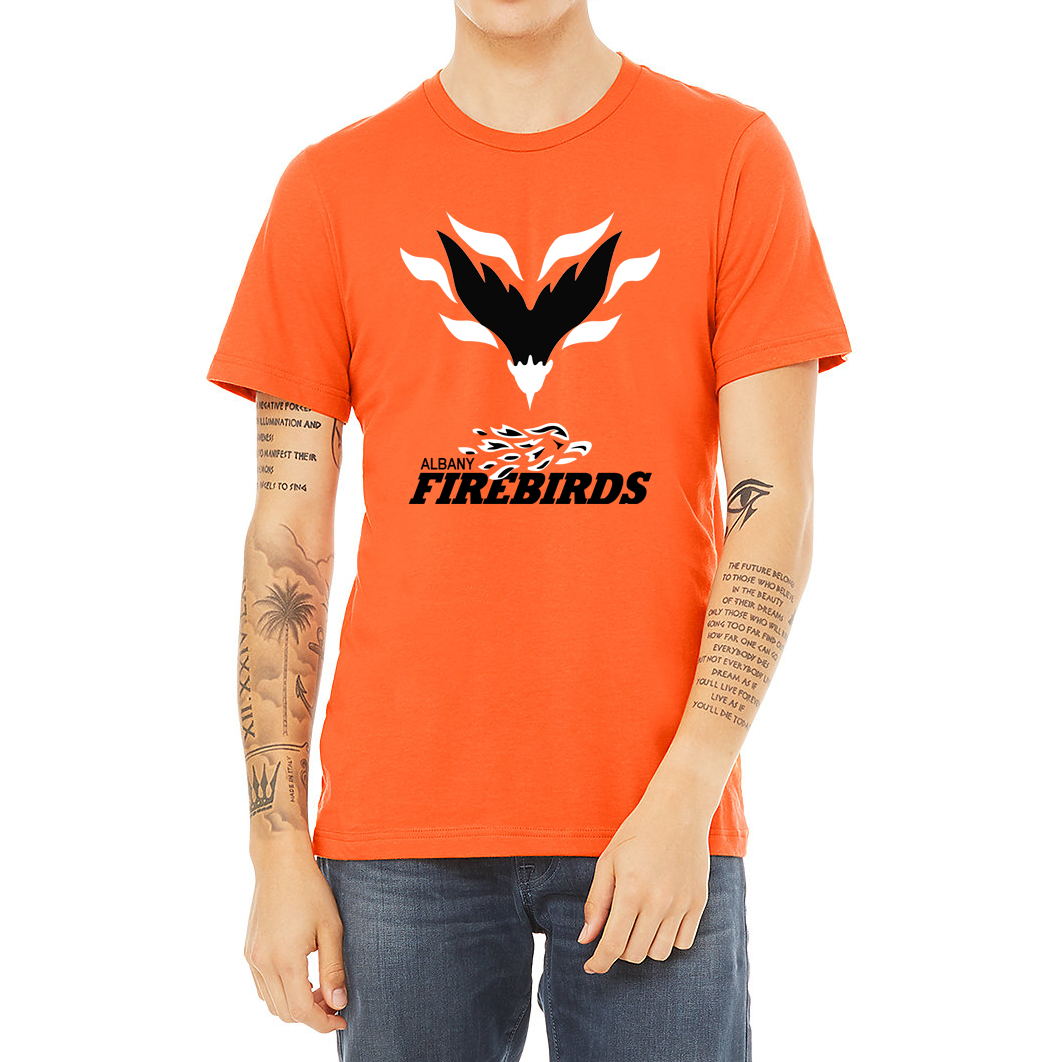 Albany Firebirds T-Shirt Arena Football League Royal Retros OrangeAlbany Firebirds T-Shirt orange Royal Retros