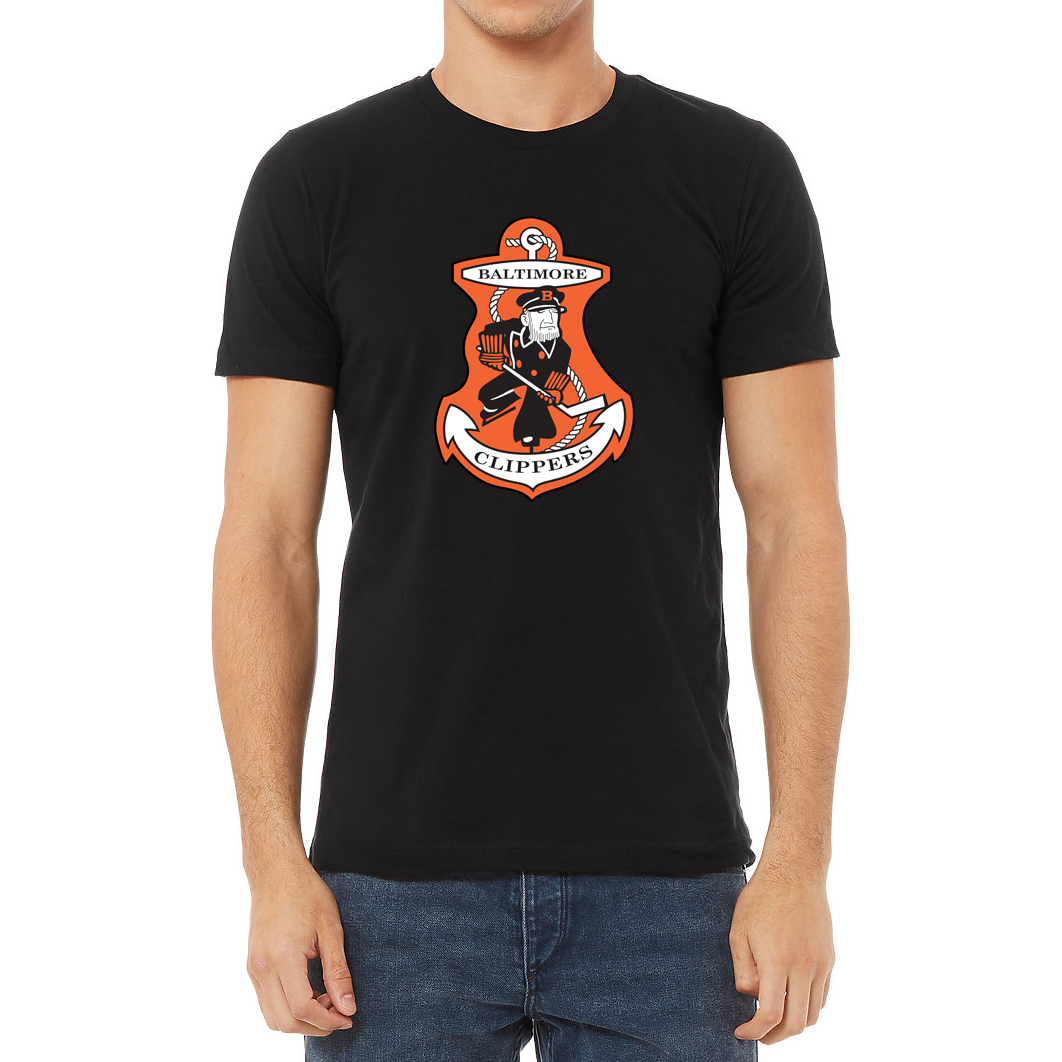 Baltimore Hockey Clippers T-Shirt black Royal Retros