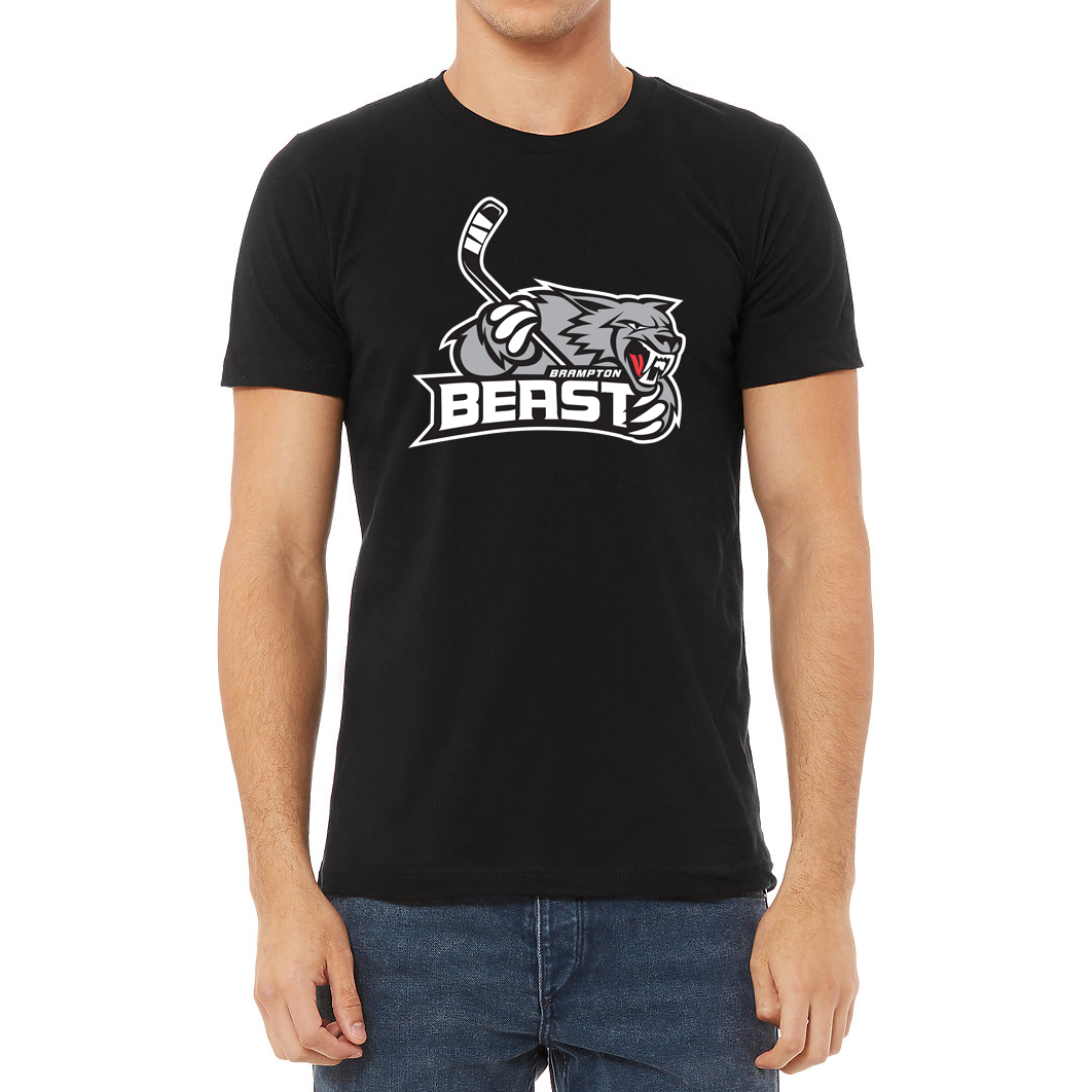 Brampton Beast T-Shirt black Royal Retros