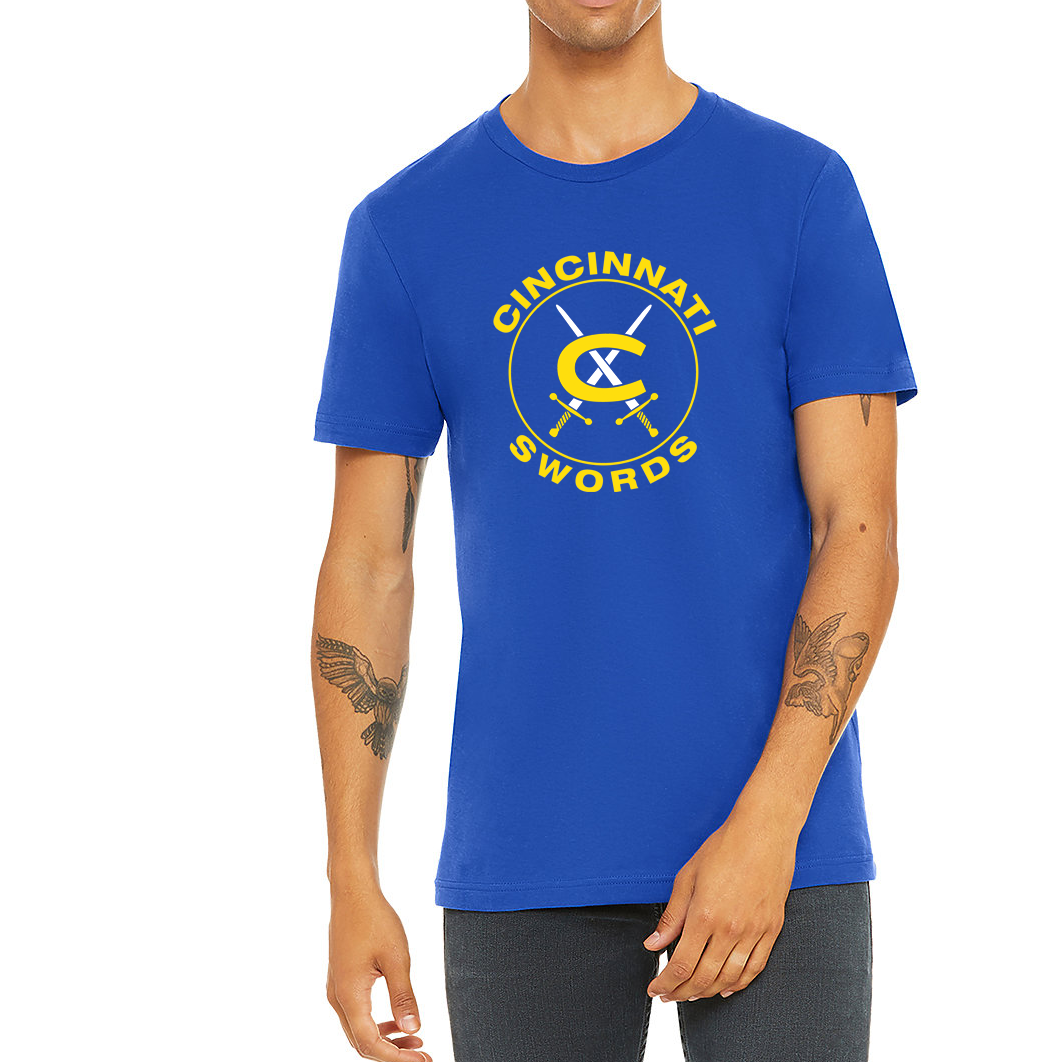 Cincinnati Swords T-shirt blue Royal Retros