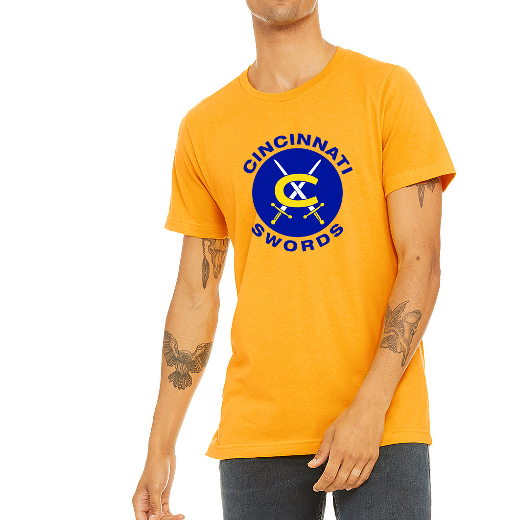 Cincinnati Swords T-shirt gold Royal Retros