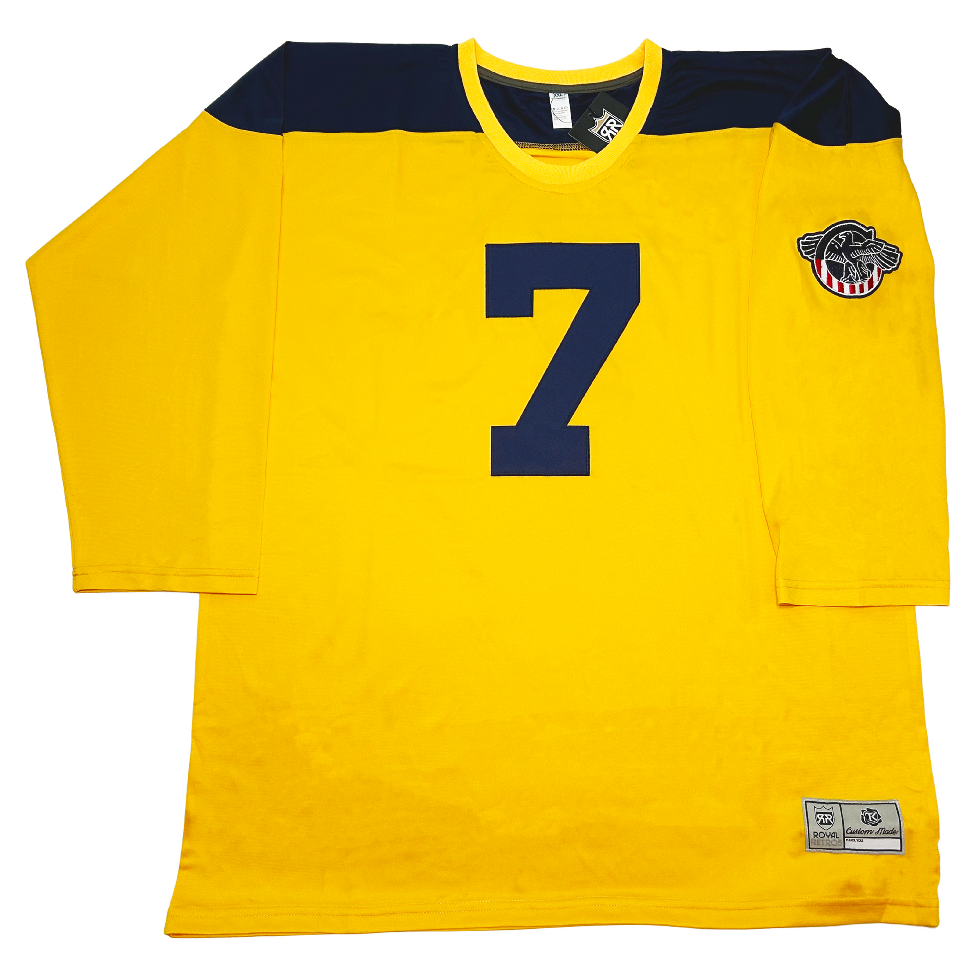 Cleveland Rams Jersey - Yellow - 3XL - Royal Retros
