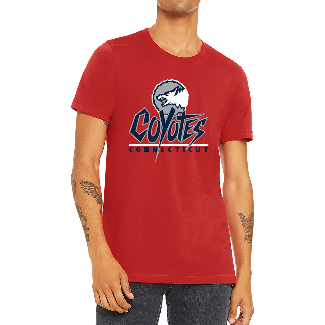 Connecticut Coyotes T-Shirt red Royal Retros