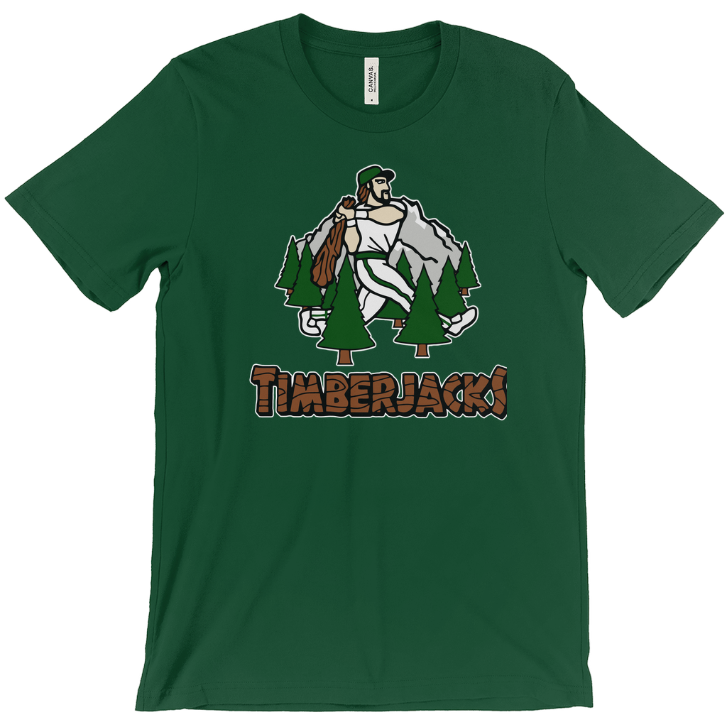 Southern Oregon Timberjacks T-Shirt green Royal Retros