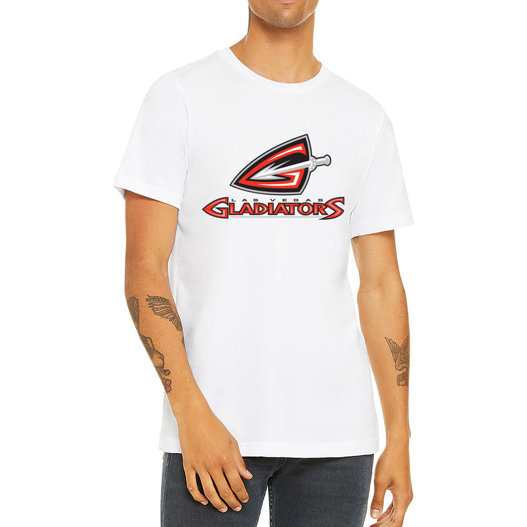 Las Vegas Gladiators T-Shirt white Royal Retros