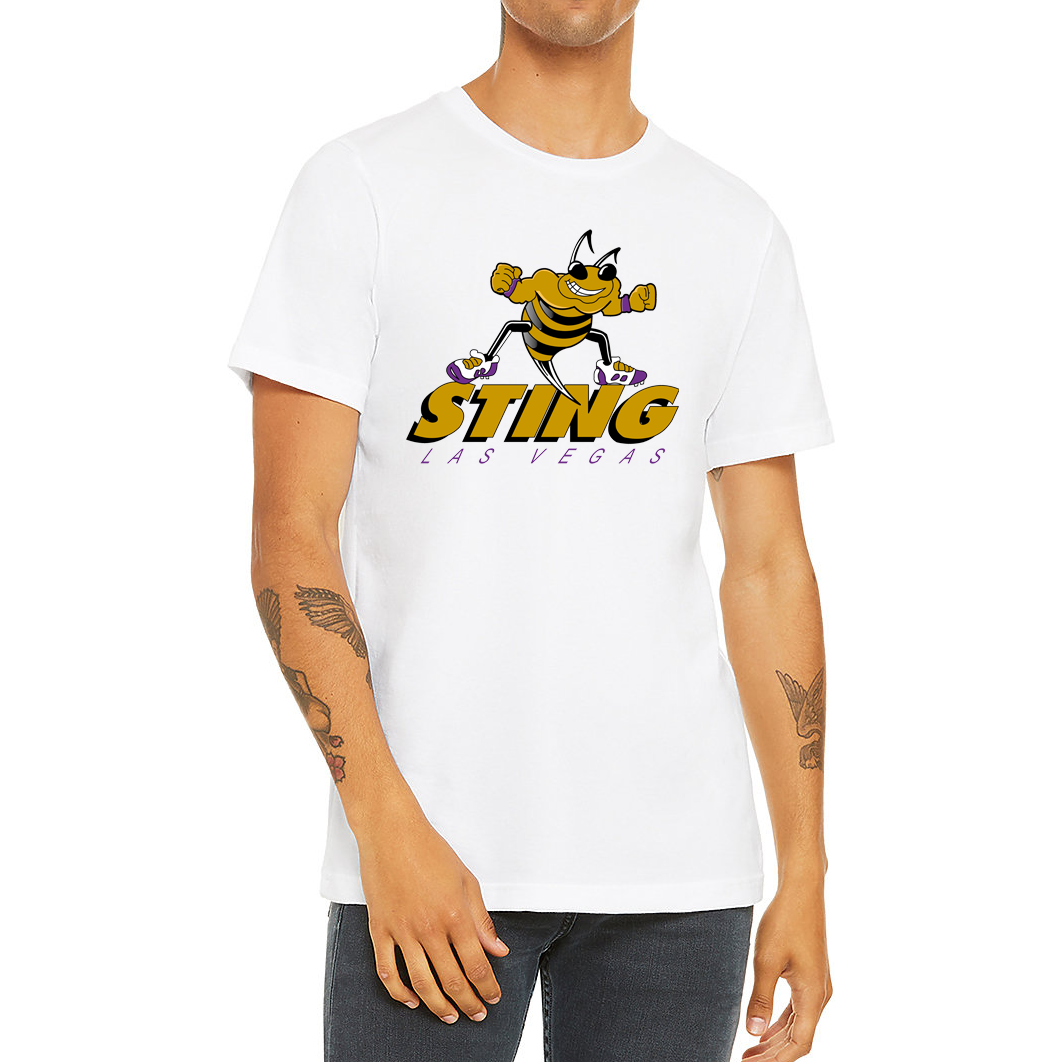 Las Vegas Sting T-Shirt white Royal Retros