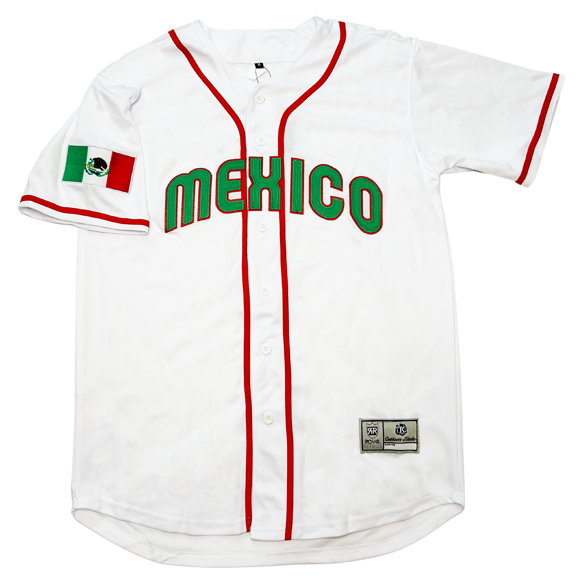 Throwback Custom Mexico Baseball Jersey Green Stitched -  Israel