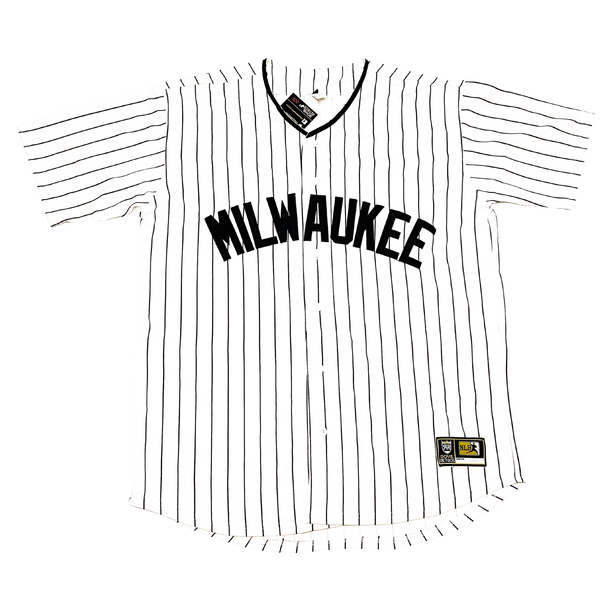Milwaukee Bears NLB Jersey, 3XL / White