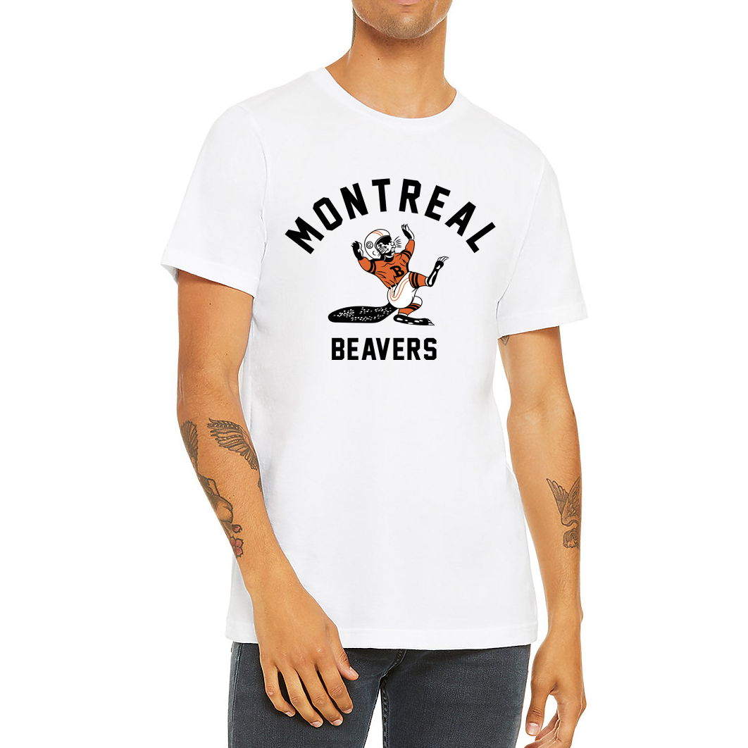 Montreal Beavers T-Shirt white Royal Retros