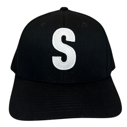 Seattle Steelheads Flex Hat front black Royal Retros