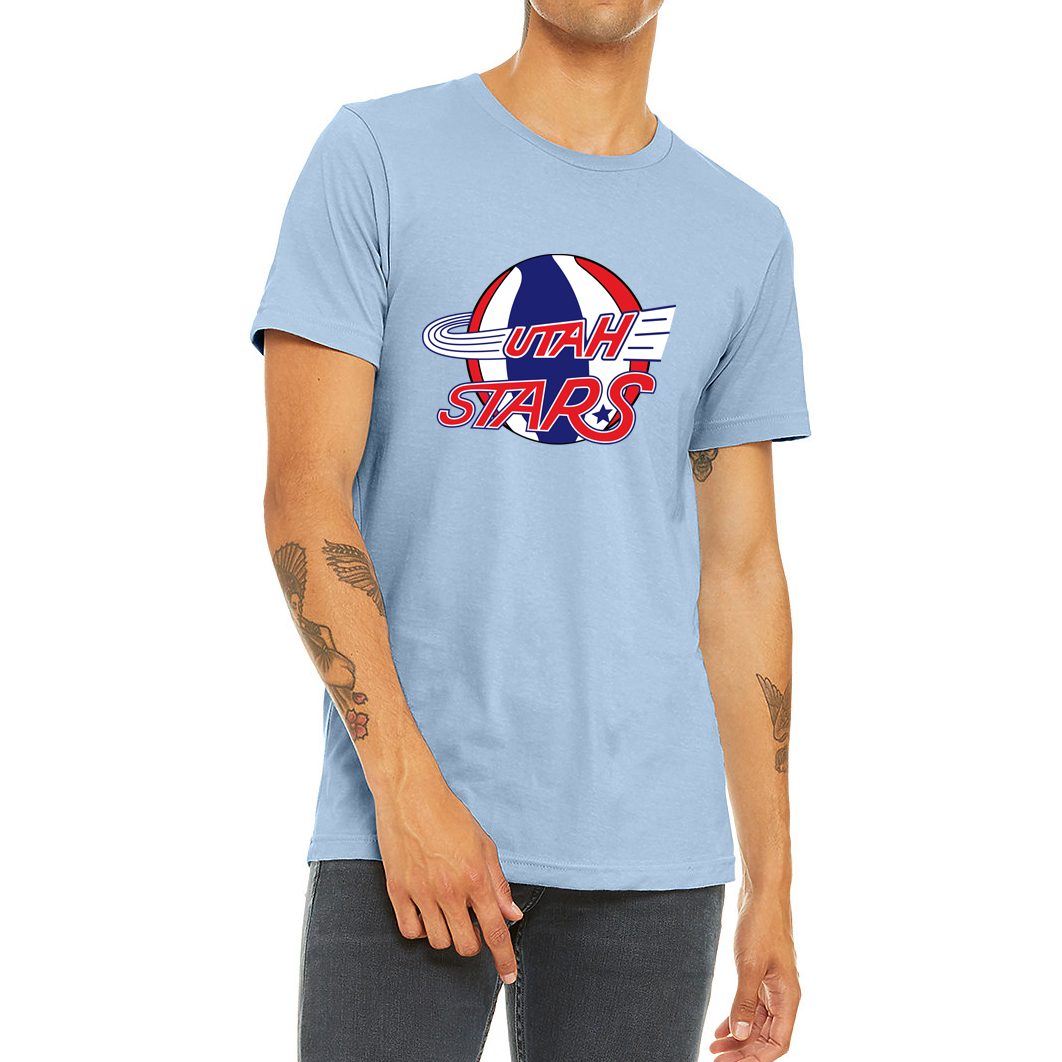 Utah Stars T-Shirt light blue Royal Retros