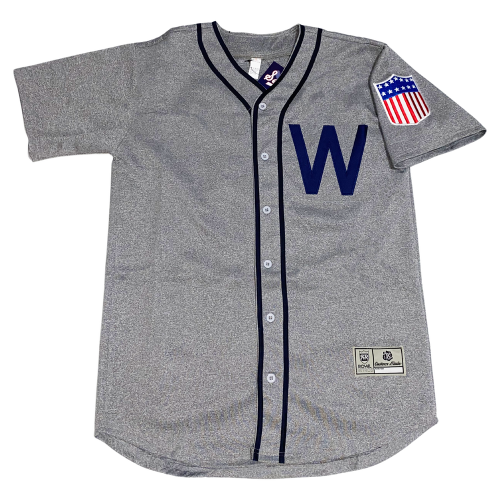 Custom Royal Blue White Gray Custom Baseball Jerseys For Men & Women  JN1029_2427