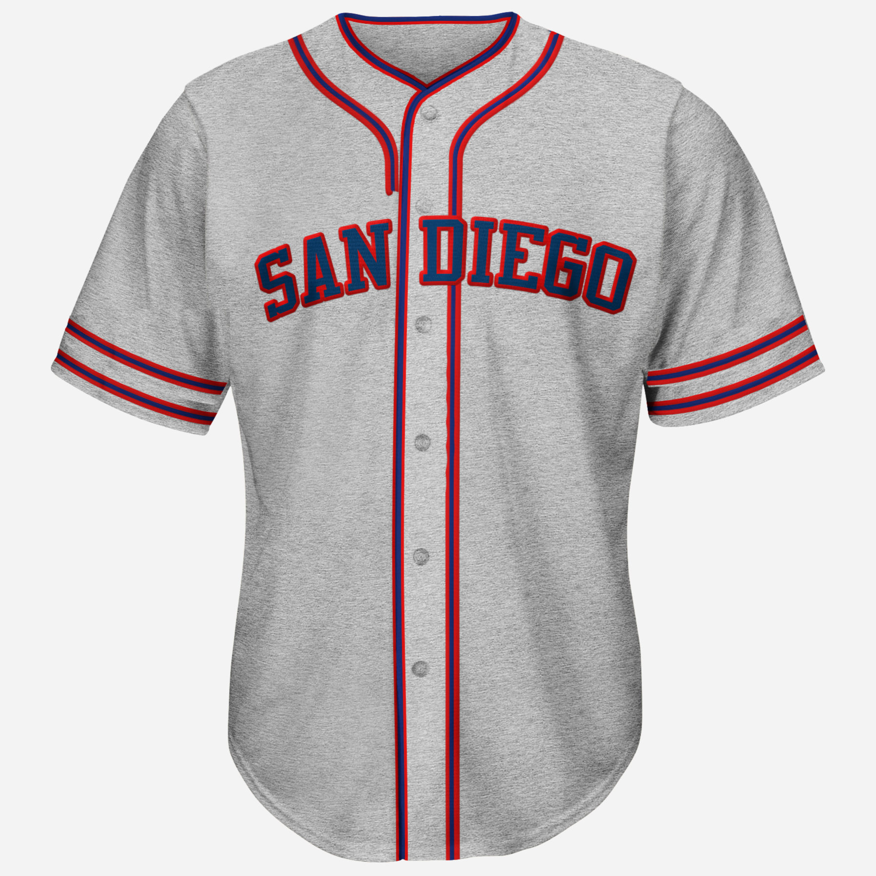San Diego Padres Liriano #62 Game Issued Grey Jersey