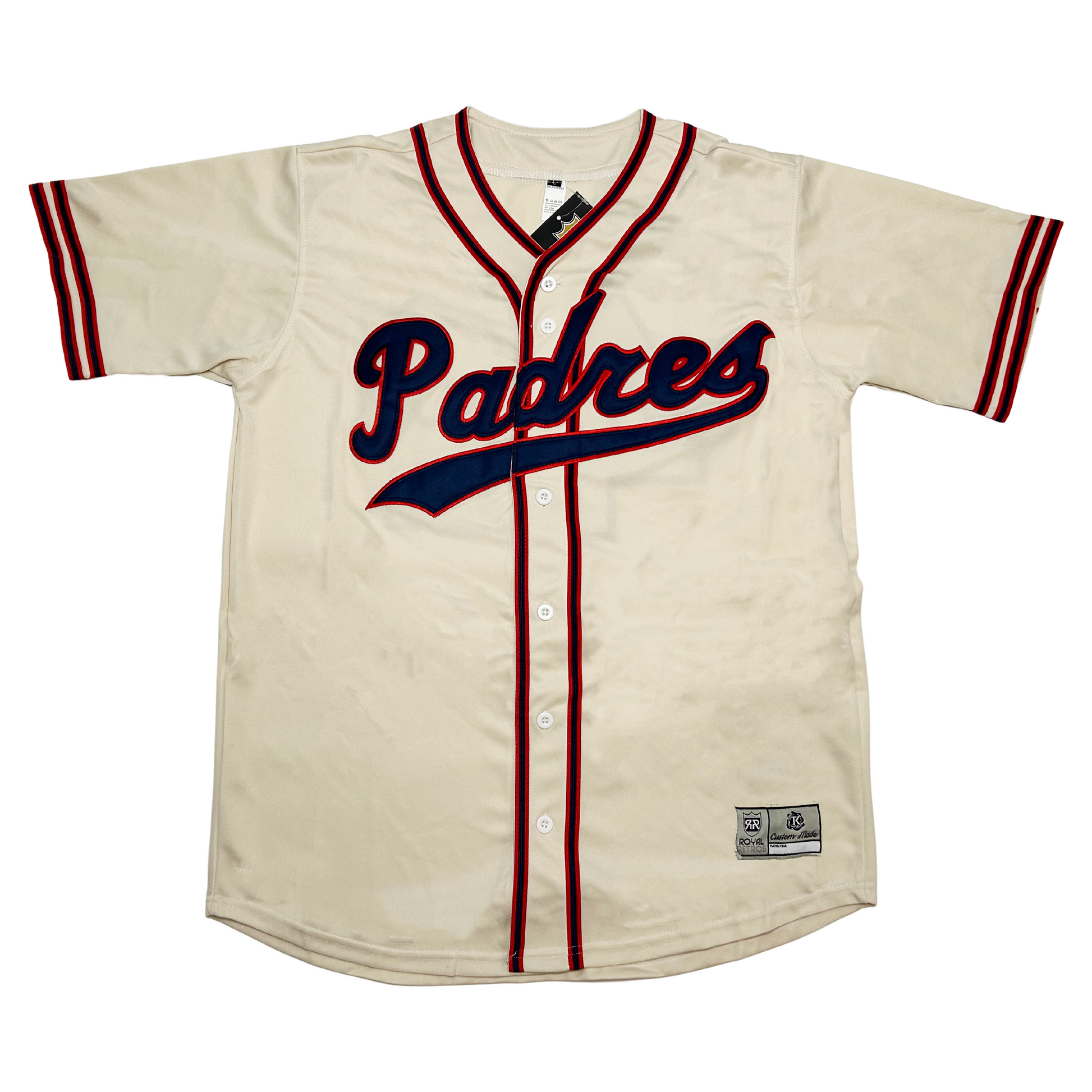 San Diego Padres 1936 Pacific Coast League PCL Jersey SGA Adult Sz Small