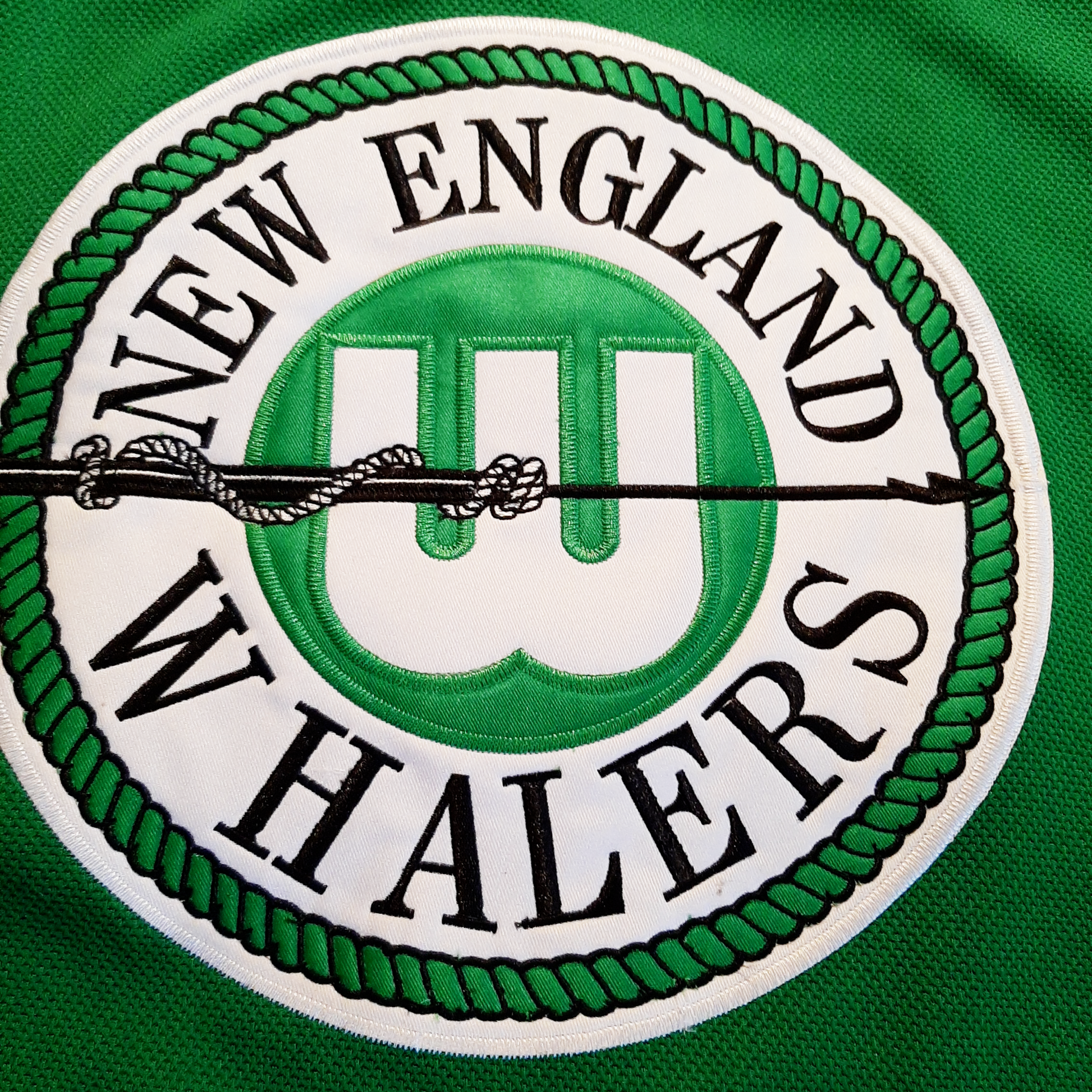 K-1 Sportswear New England Whalers Road Green Vintage