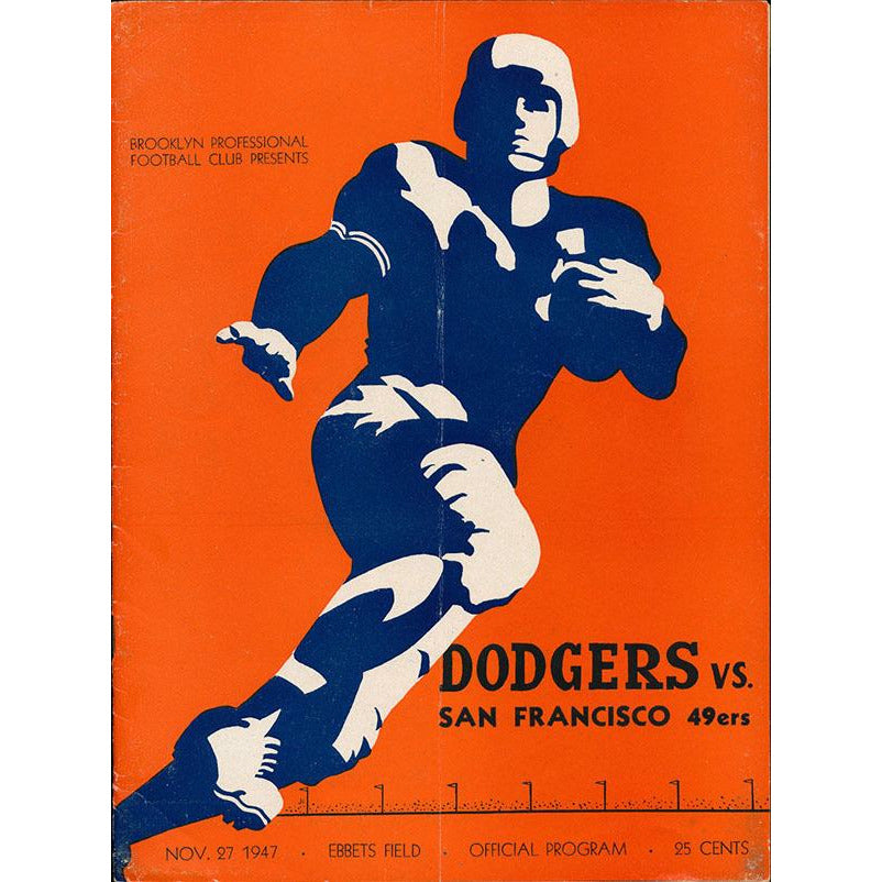 Brooklyn Dodgers AAFC Jersey – Royal Retros