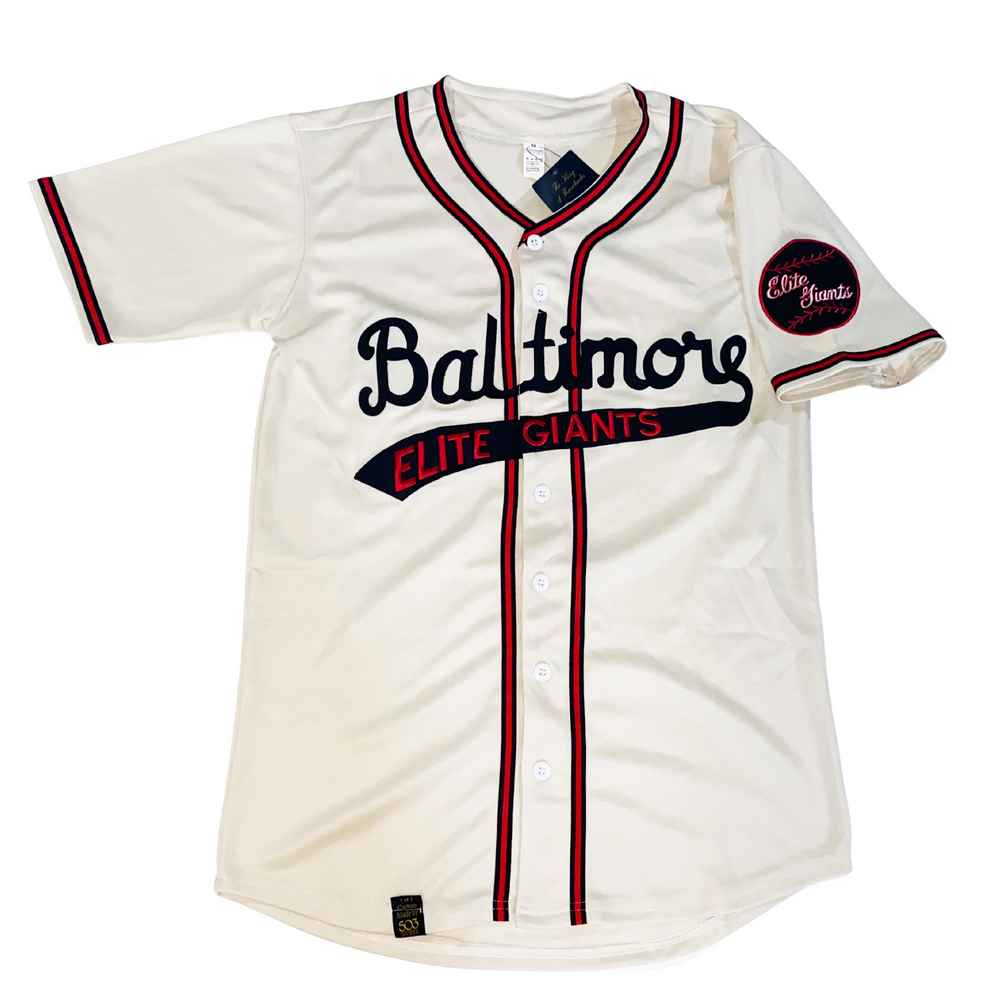 Baltimore Baseball Jersey - Gray - 3XL - Royal Retros