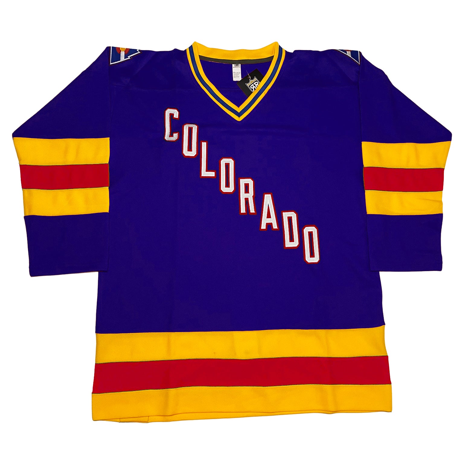 Colorado Rockies Remix Jersey - Blue - Small - Royal Retros