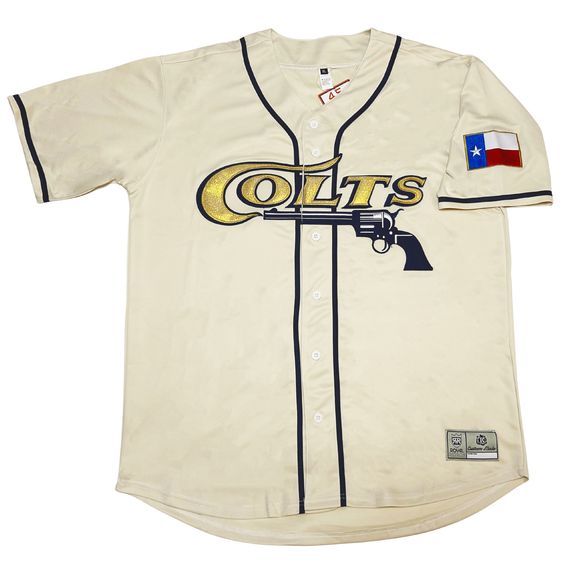 Starter Cooperstown Collection Houston Colt 45s Baseball Jersey With Tags  #99198