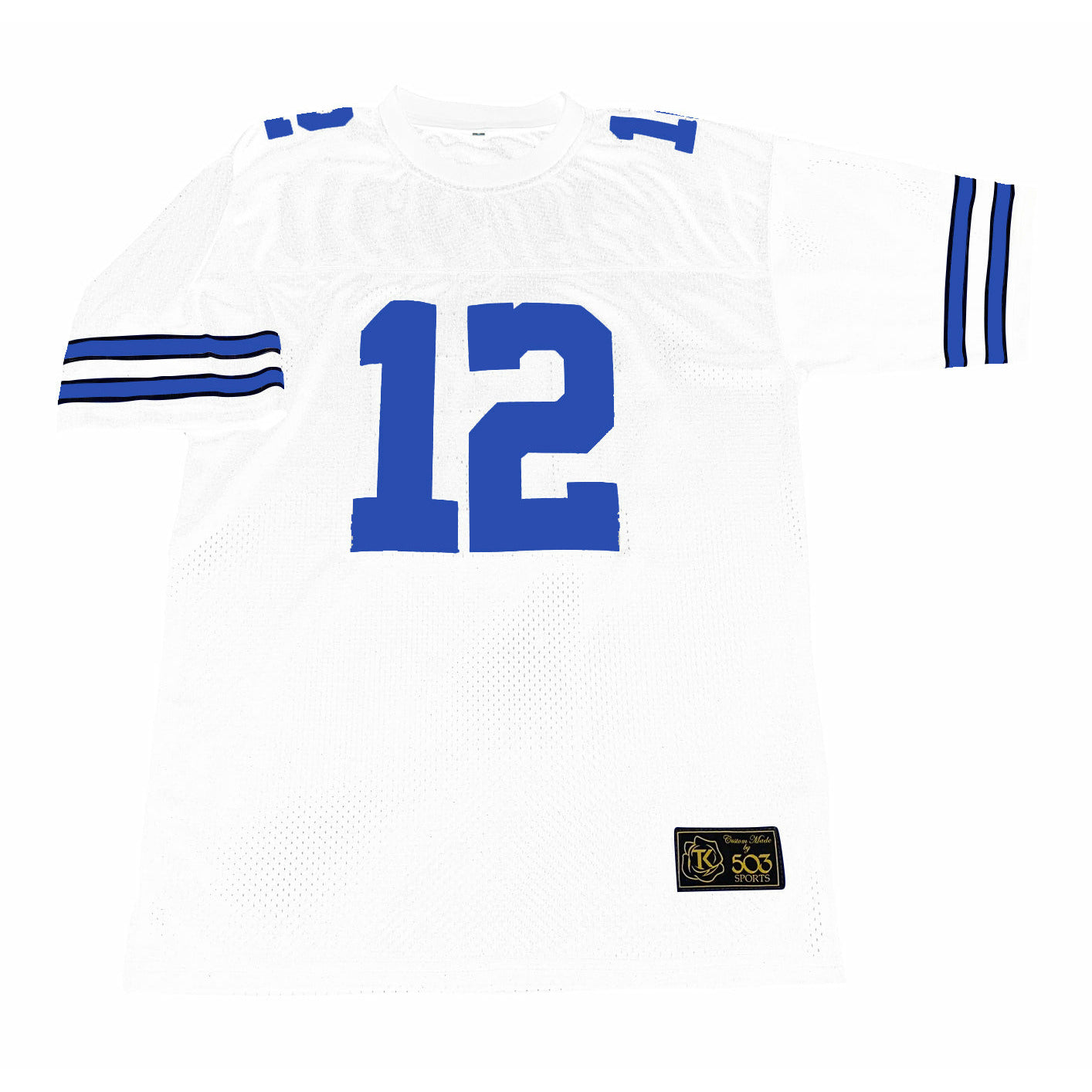 Dallas Texans Jersey - Navy (1952) - Cotton - XL - Royal Retros