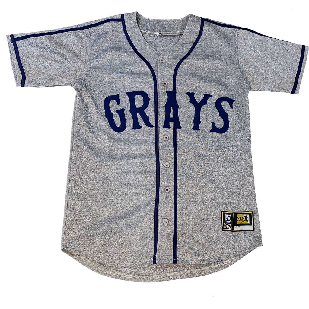 Washington Homestead Grays NLB Jersey - Cream (1940) - 3XL - Royal Retros