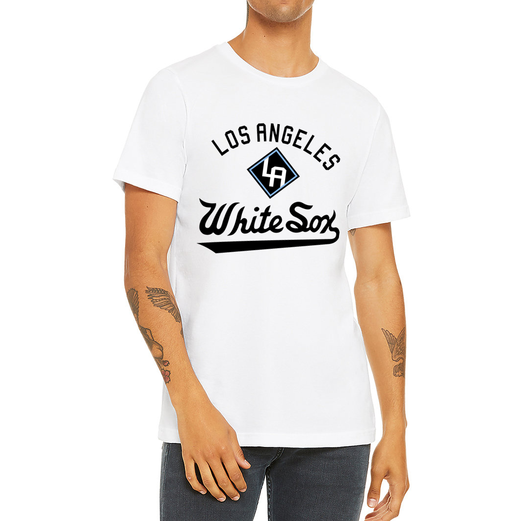 Chicago White Sox New Era Women's V-neck T Shirt - Grey/White