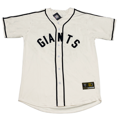 St Louis Stars/Giants NLB Jersey - Cream (Stars) - XL - Royal Retros