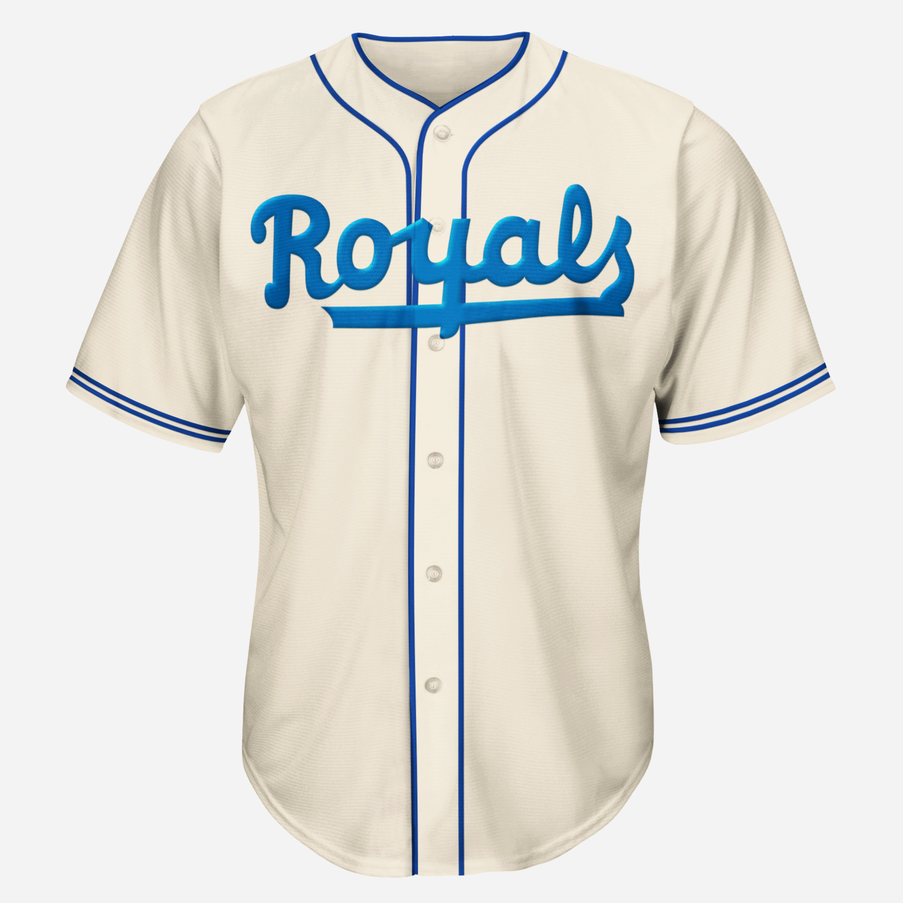 San Diego Baseball Jersey - Tan - 3XL - Royal Retros