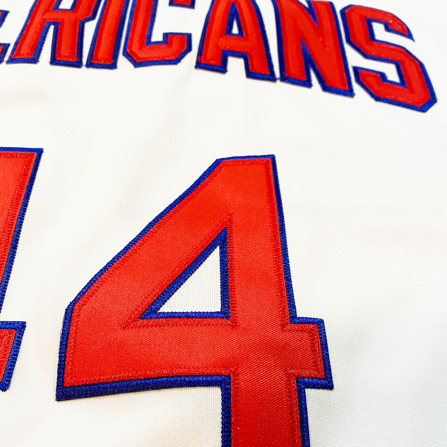 New York Americans Jersey - Red/White/Blue - XL - Royal Retros