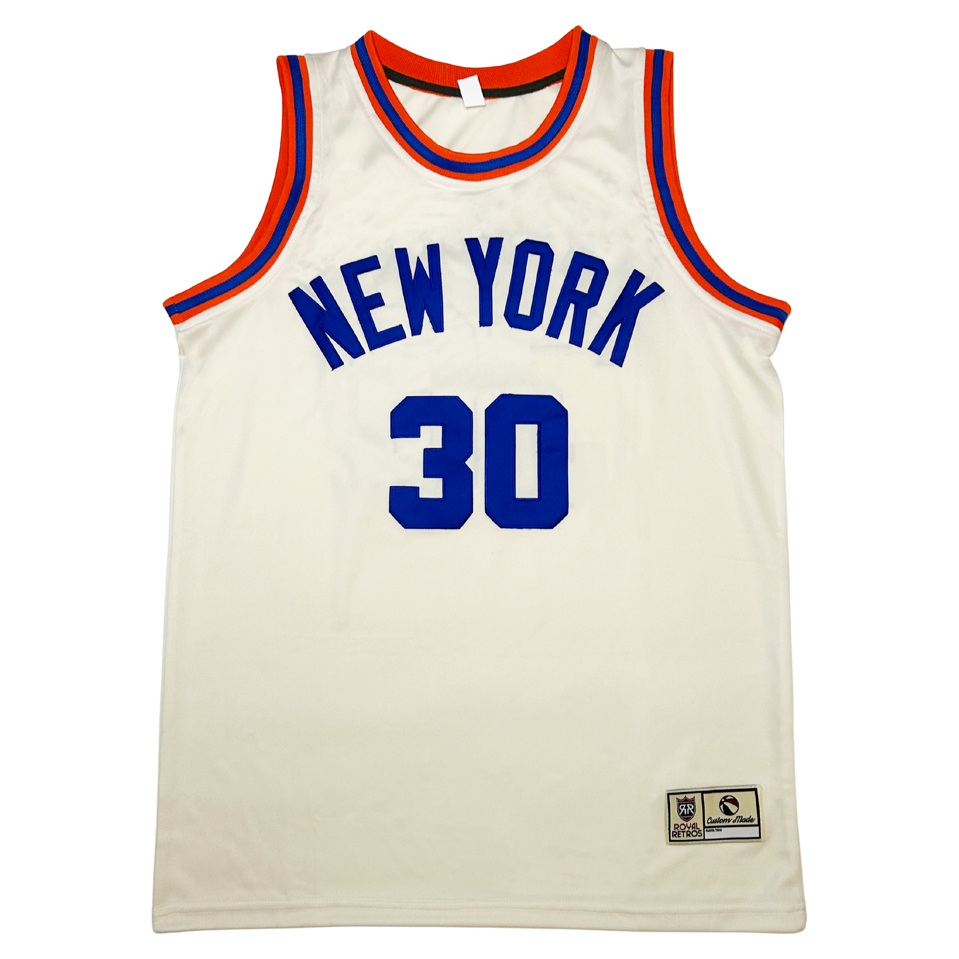New York Cream Collection Basketball Jersey - 5XL - Royal Retros