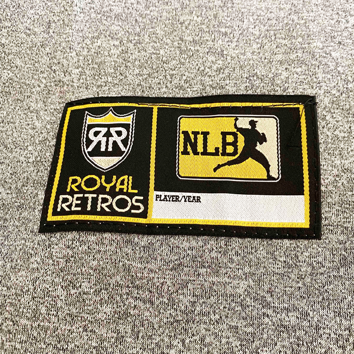 Colombia Baseball Jersey - Gray - Small - Royal Retros