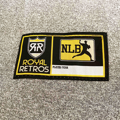 Monarchs Block Letters NLB Jersey – Royal Retros