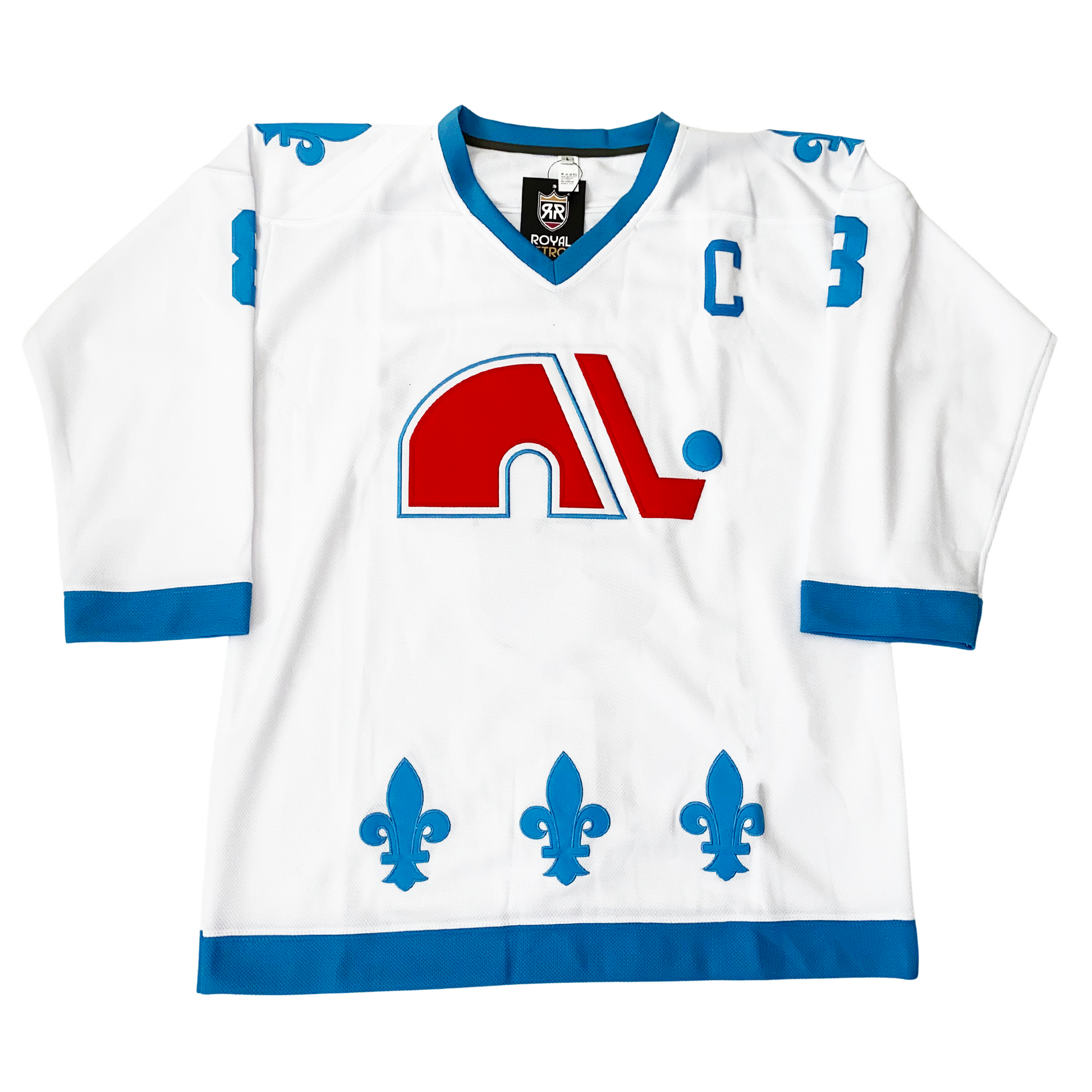 Vintage WHA Quebec Nordiques Replica Hockey Jersey Circa 1972-1973