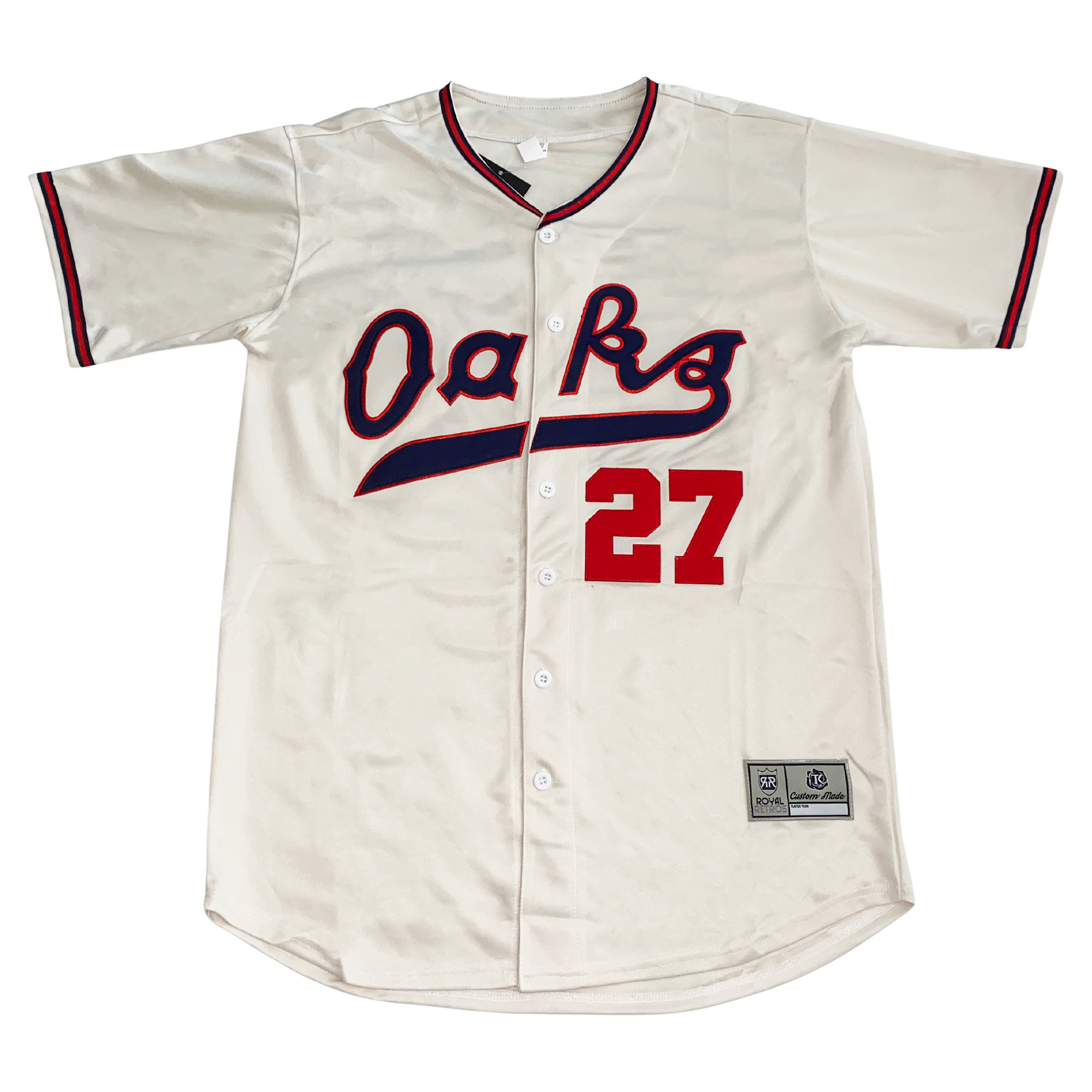 Oakland Oaks Baseball Jersey – Royal Retros