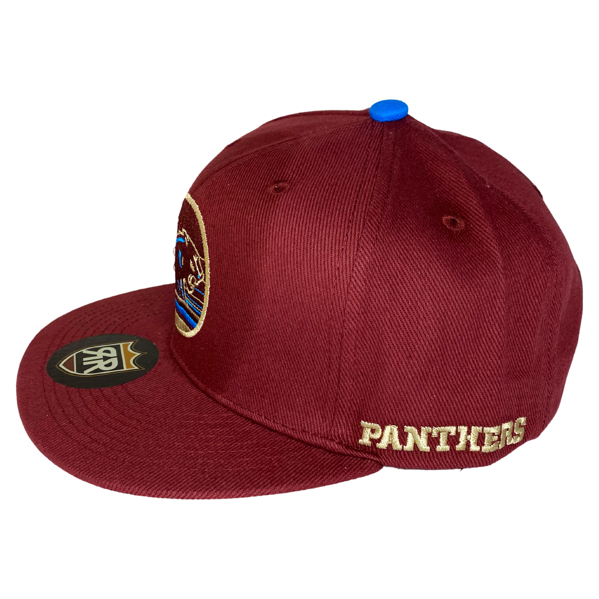 Michigan Panthers Usfl Snapback Hat - Maroon - One Size Fits Most - Royal Retros